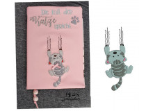 Stickmuster - kratzendes Kätzchen